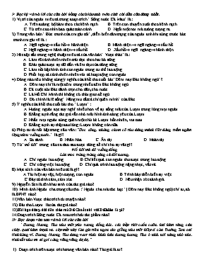 Ôn tập môn Văn lớp 6 - Học kì II